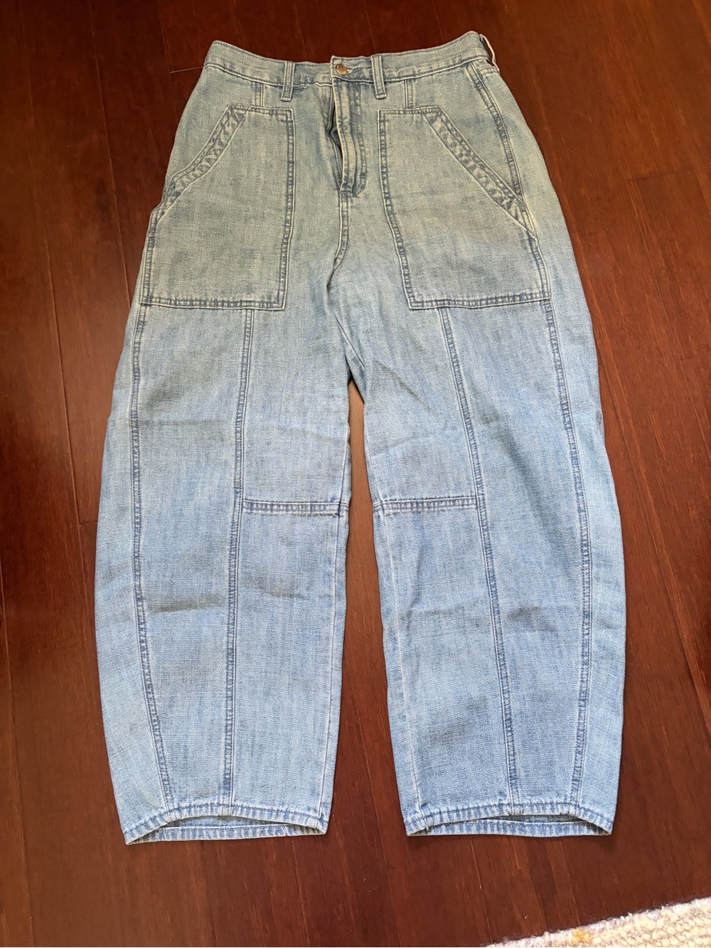 Universal Thread high rise barrel jeans